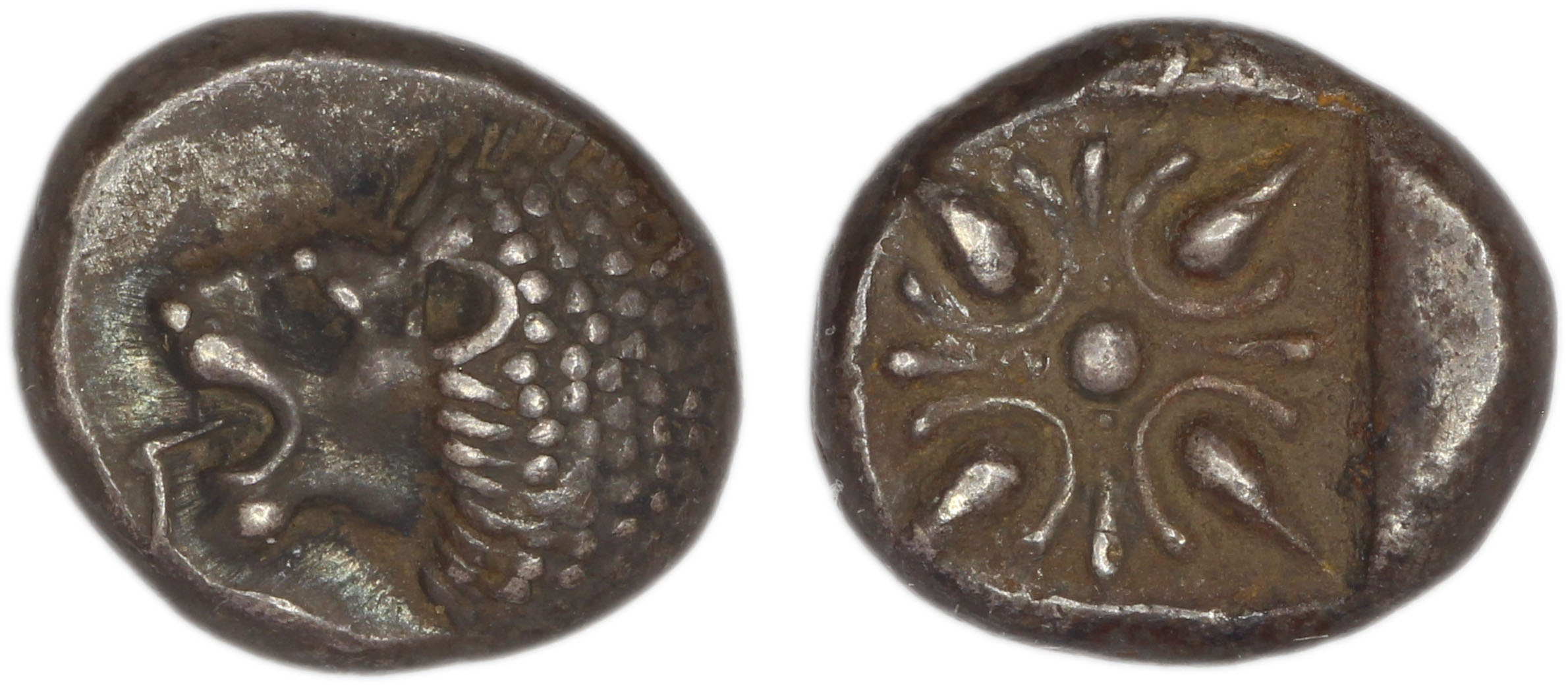 Miletus Babelon 1907 429, аверс, bm