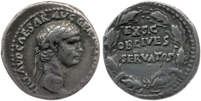 реверс RIC I (second edition) Claudius 16