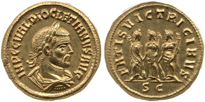 reverse RIC V Diocletian 294