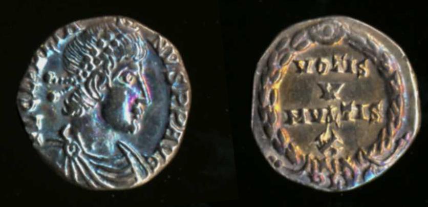 RIC VIII Lugdunum 227, аверс, bm