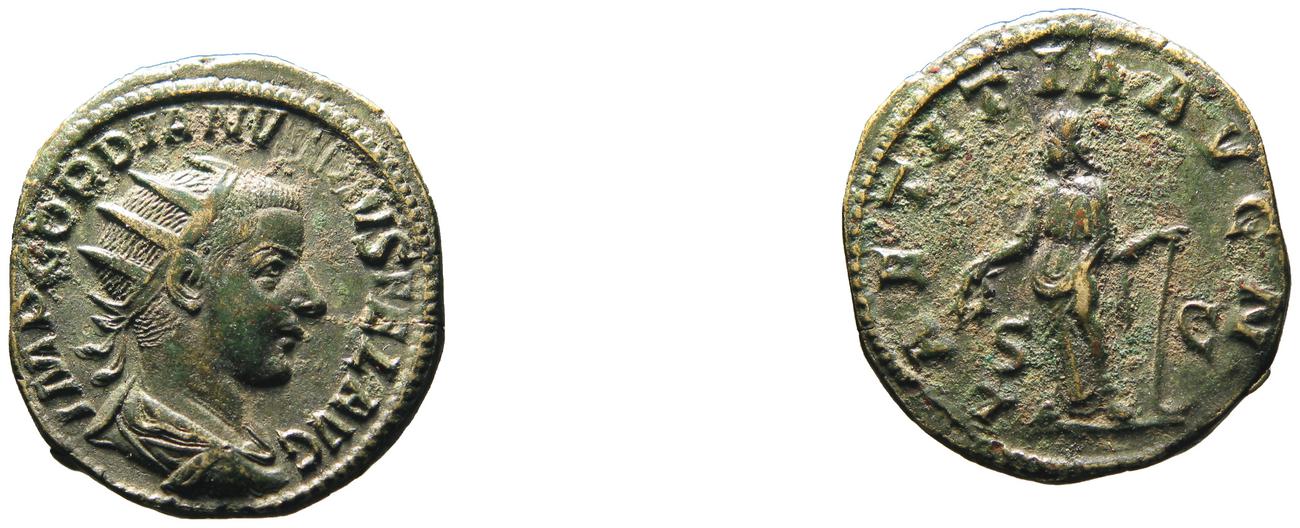 obverse RIC IV Gordian III 300C