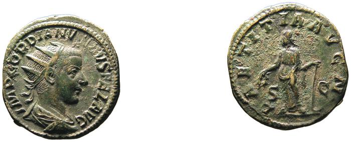 reverse RIC IV Gordian III 300C