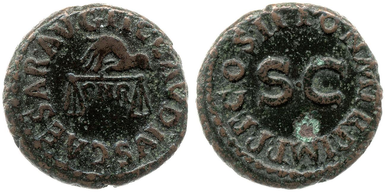 аверс RIC I (second edition) Claudius 91