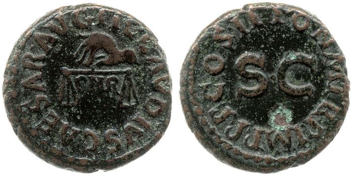 реверс RIC I (second edition) Claudius 91