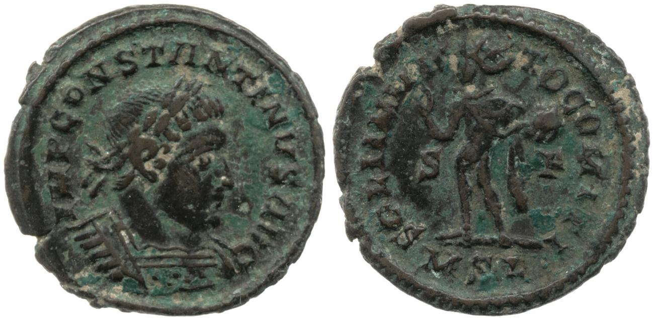 RIC VII Londinium 32, аверс, Британский музей