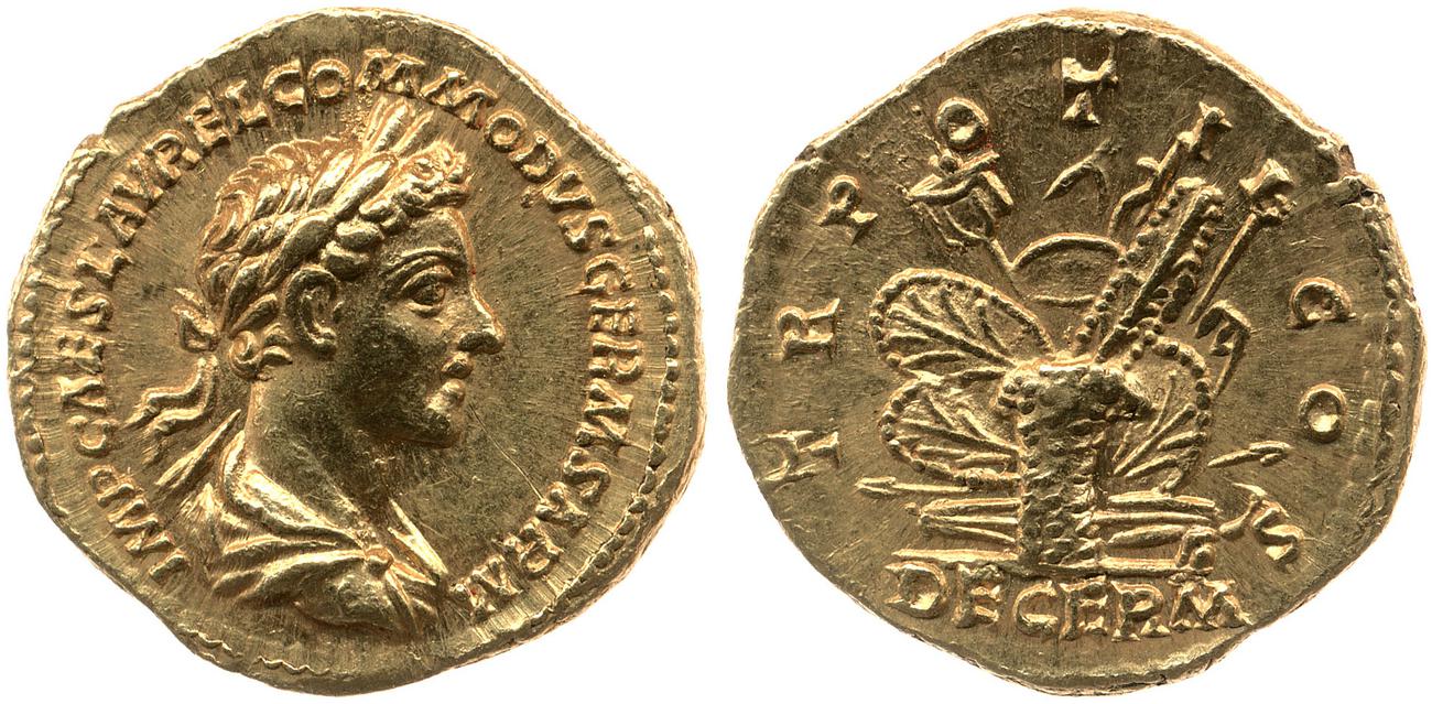 аверс RIC III Marcus Aurelius 629