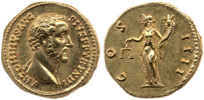 реверс RIC III Antoninus Pius 186