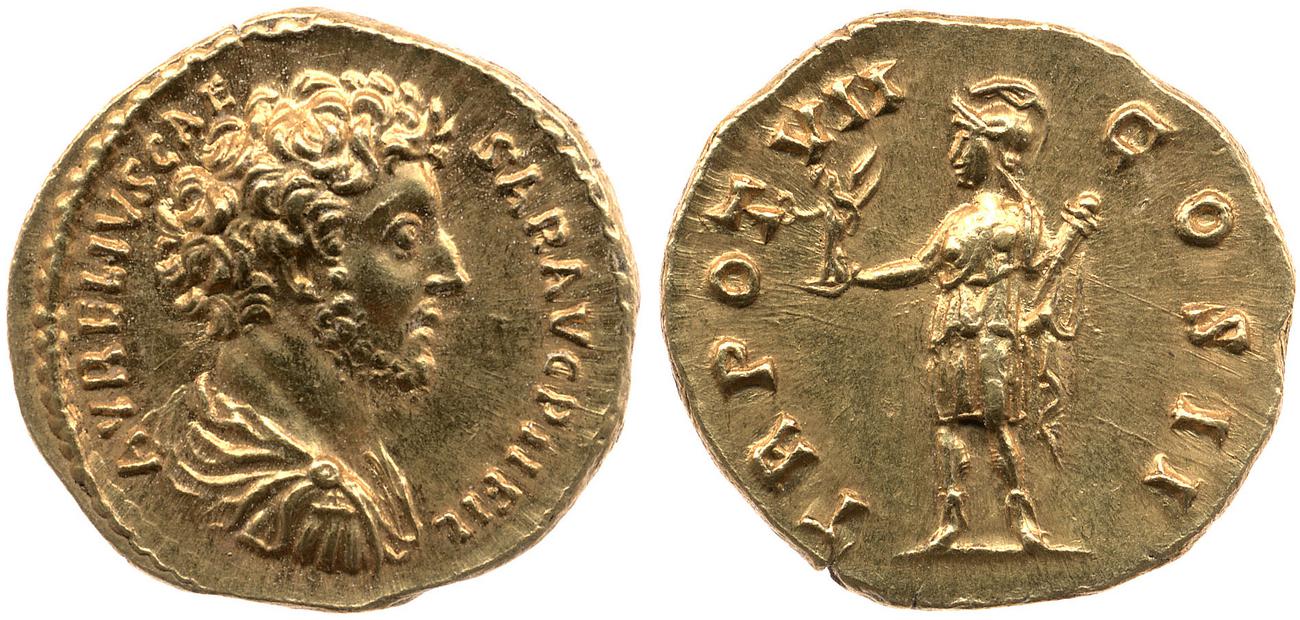RIC III Antoninus Pius 457B, аверс, Британский музей