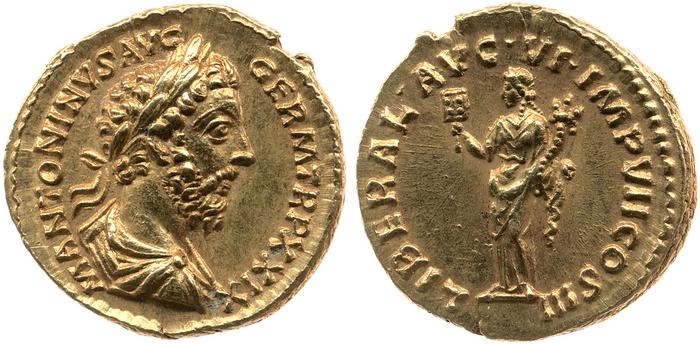 RIC III Marcus Aurelius 319, реверс, Британский музей