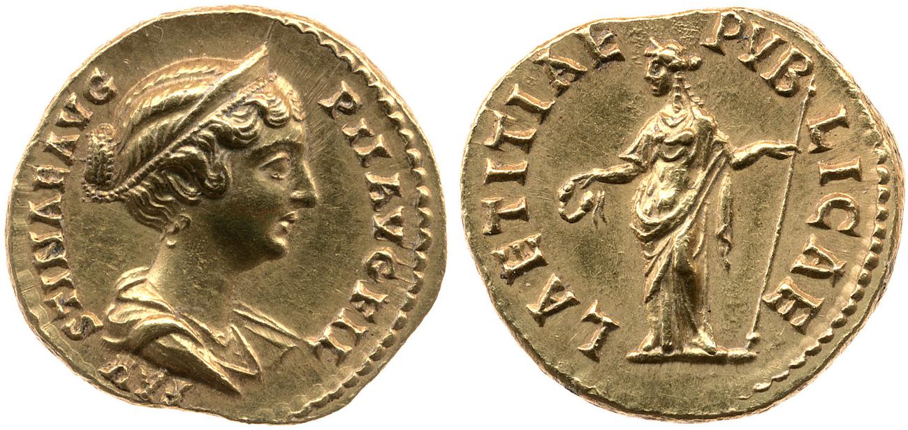RIC III Antoninus Pius 506c, аверс, Британский музей