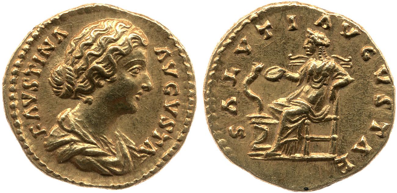 RIC III Marcus Aurelius 716, аверс, Британский музей