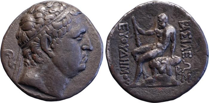 Euthydemus I of Bactria rev