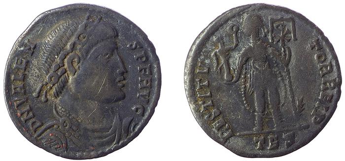 реверс RIC IX Thessalonica 12C