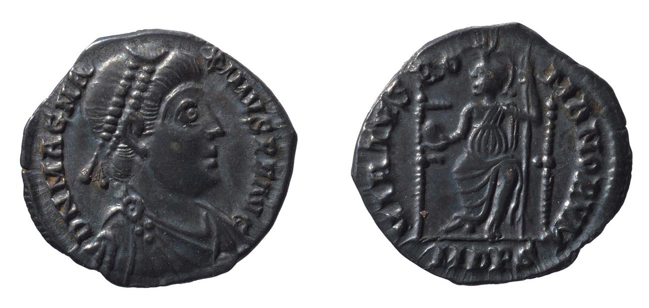 RIC IX Mediolanum 19A, аверс, bm