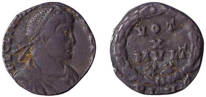 RIC VIII Lugdunum 233, реверс, bm
