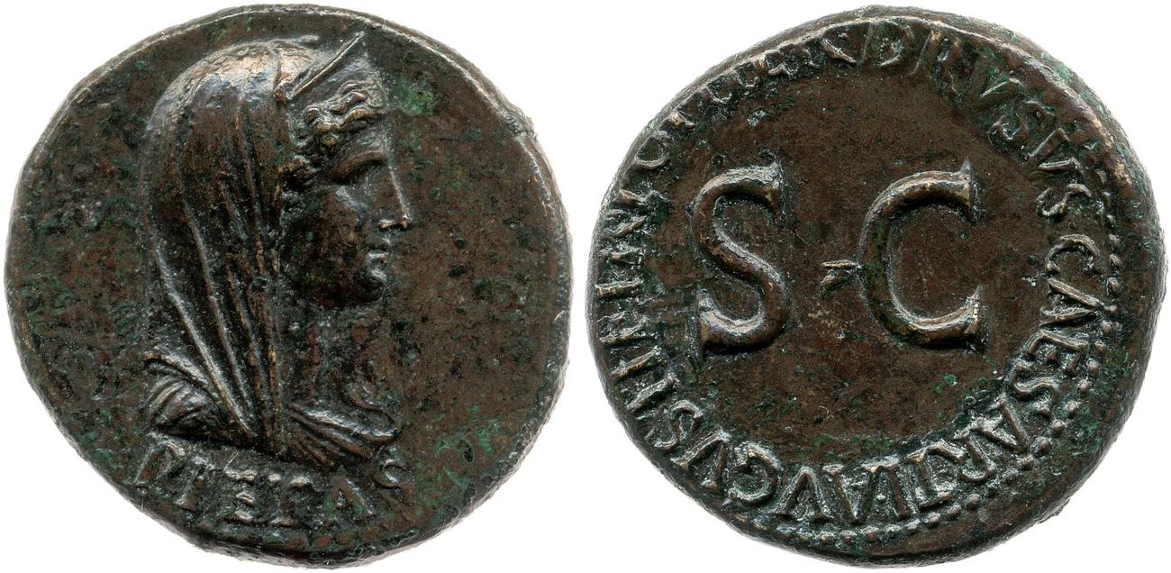 аверс RIC I (second edition) Tiberius 43