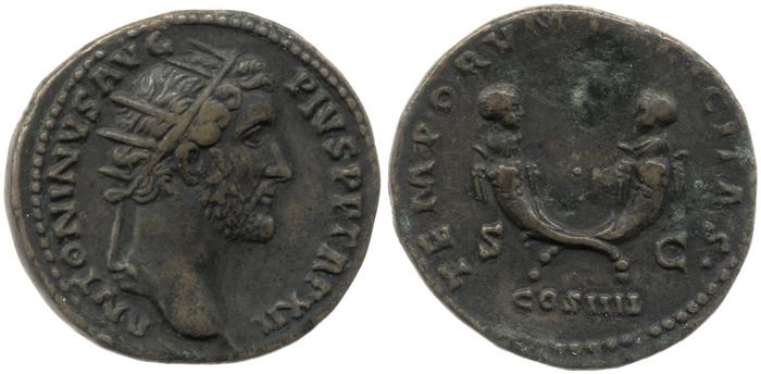 реверс RIC III Antoninus Pius 859