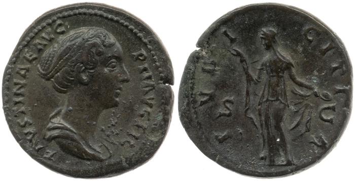RIC III Antoninus Pius 1403b, реверс, Британский музей