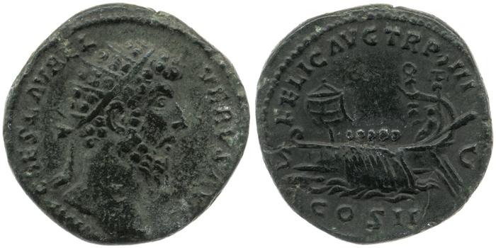 реверс RIC III Marcus Aurelius 1329
