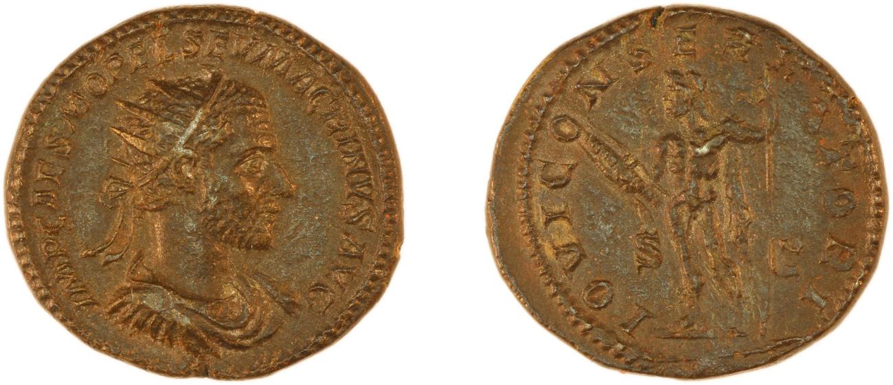 obverse RIC IV Macrinus 187