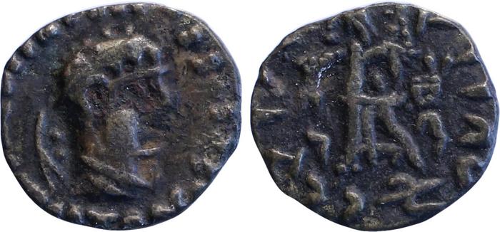 аверс Bactrian and Indo-Greek Coinage Strato II and Strato III 1.6