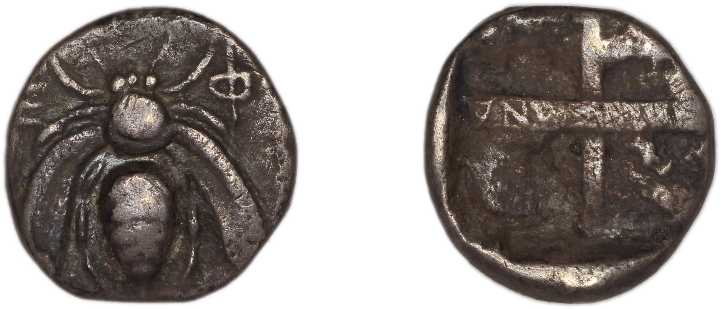 Ephesus Kinns and Holt 2023 Period I, AR I-II, аверс, Британский музей