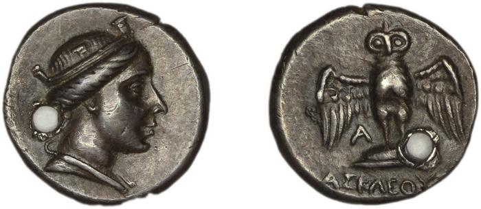 Amisus Waddington 1925 11a, реверс, bm
