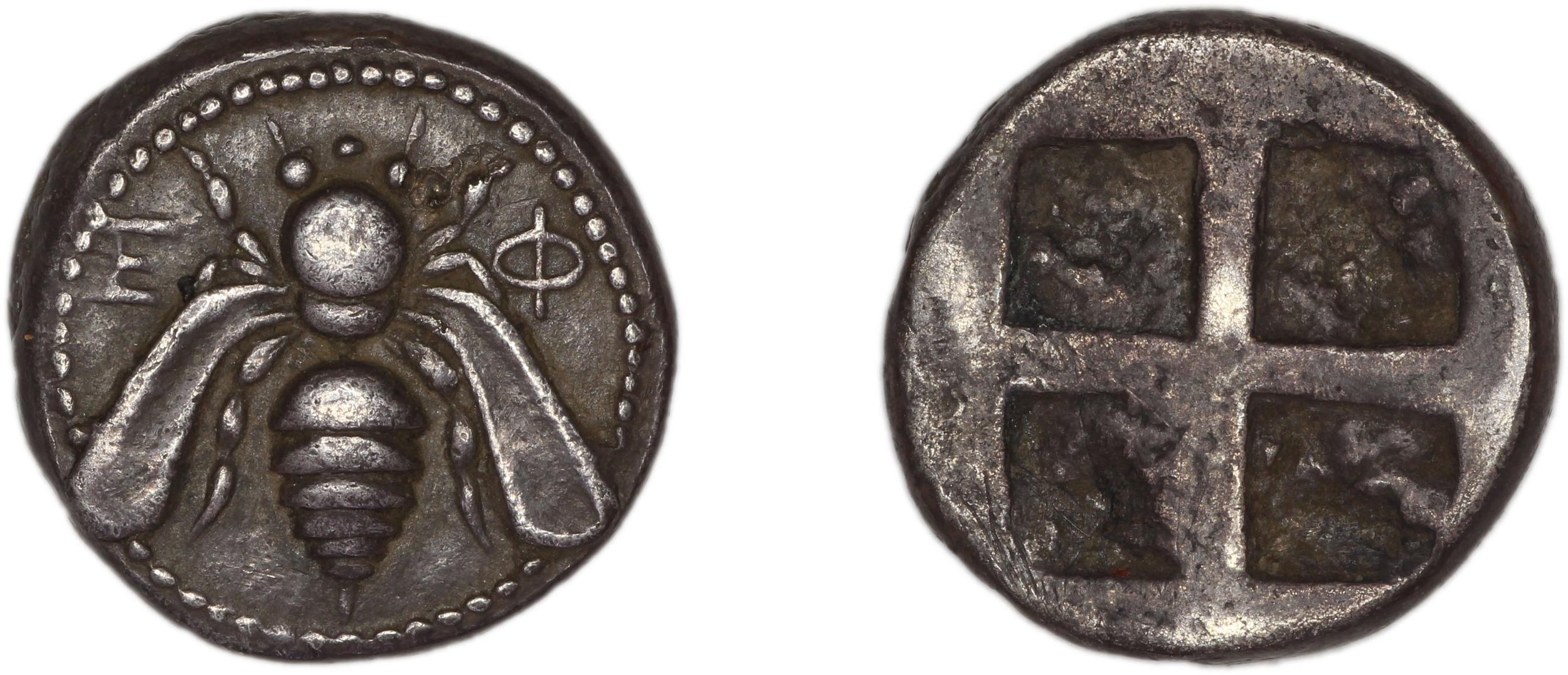Ephesus Kinns and Holt 2023 Period I, AR I-II, аверс, Британский музей