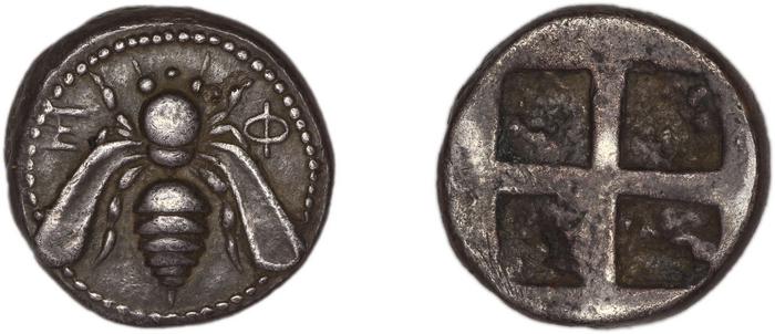 Ephesus Kinns and Holt 2023 Period I, AR I-II, реверс, Британский музей