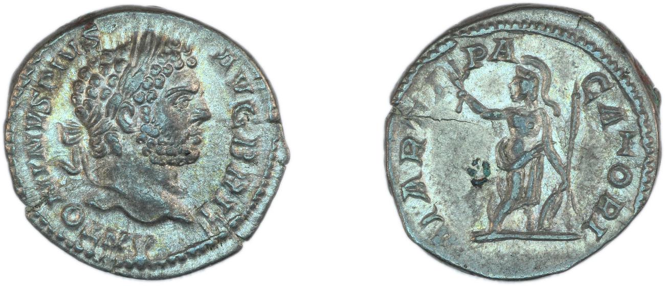 obverse RIC IV Caracalla 222