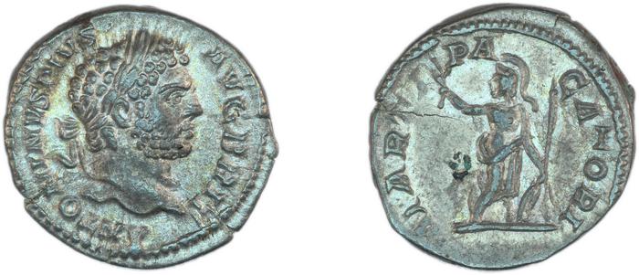 reverse RIC IV Caracalla 222