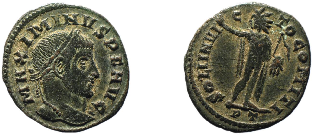 аверс RIC VI Ticinum 134