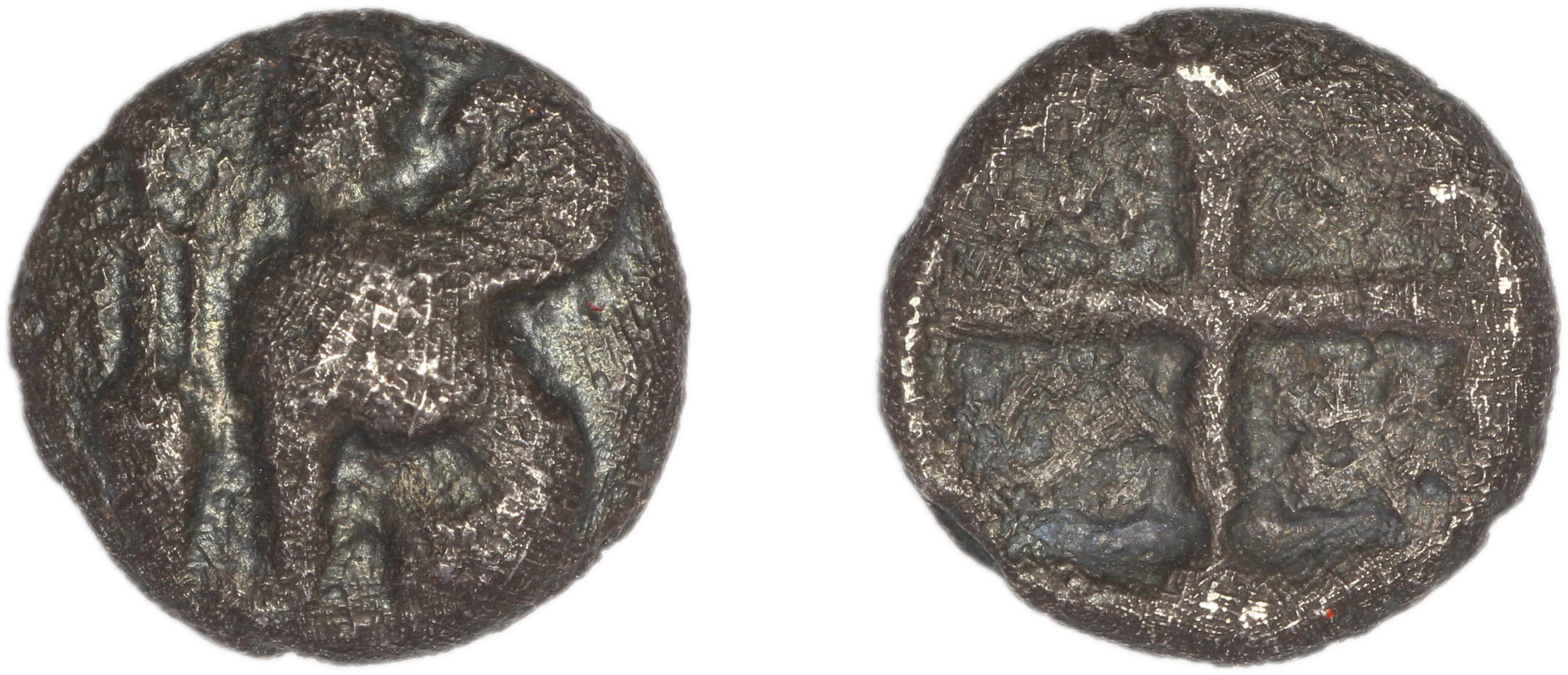 Chios Hardwick 1991 Chian 410-380 ar, аверс, Британский музей
