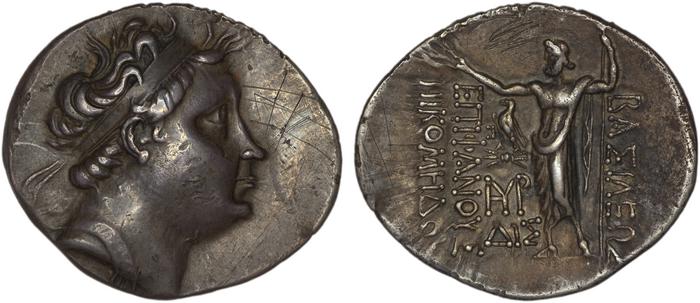 Nicomedes IV of Bithynia Bithynia Waddington 1908 40, реверс, Британский музей