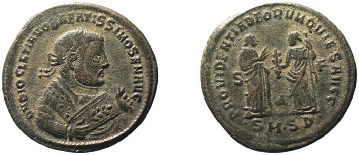 RIC VI Serdica 14a, реверс, bm