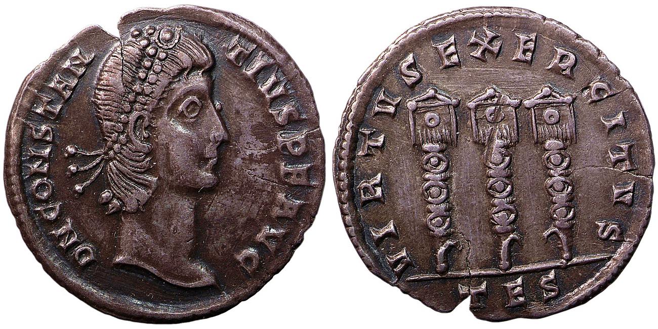аверс RIC VIII Thessalonica 158