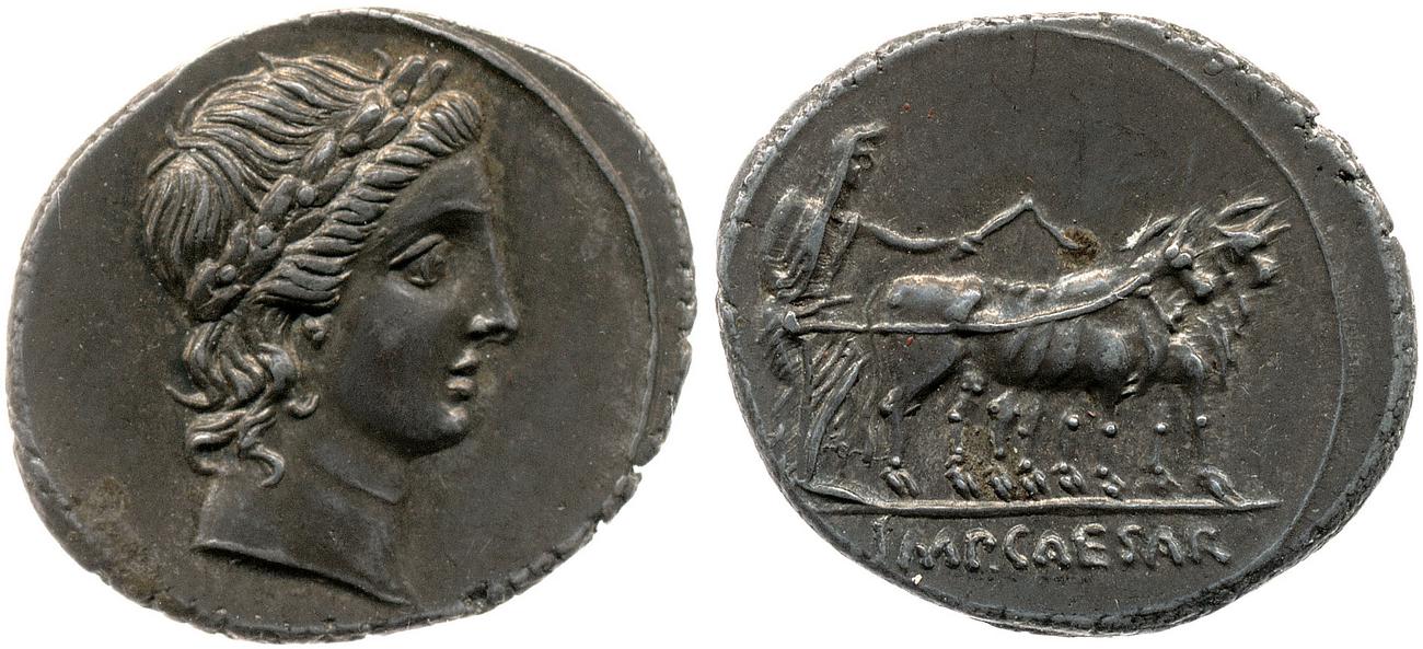 RIC I (second edition) Augustus 272, аверс, bm
