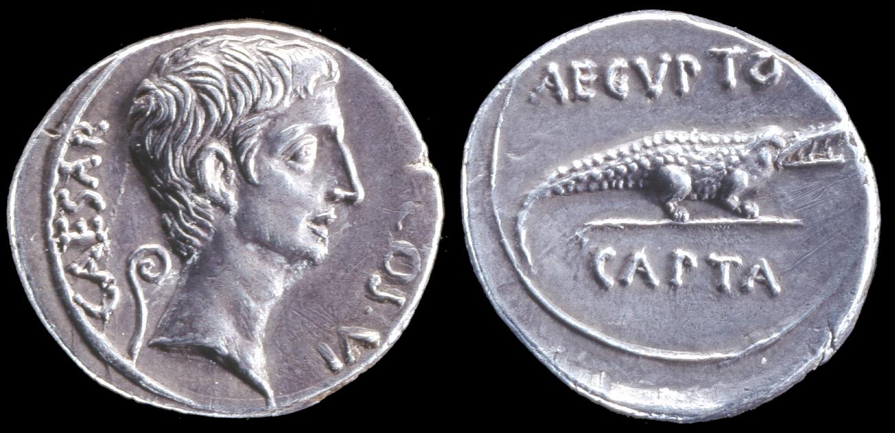 RIC I (second edition) Augustus 275A, аверс, bm