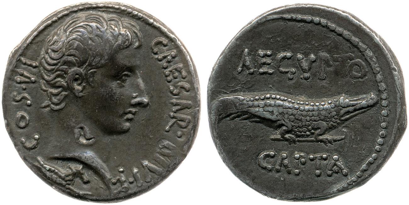 RIC I (second edition) Augustus 545, аверс, bm