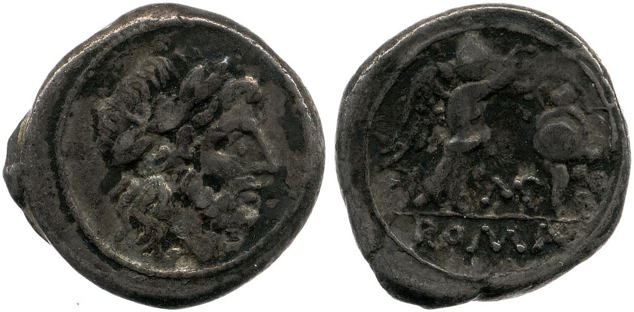 RRC 93/1a, аверс, bm
