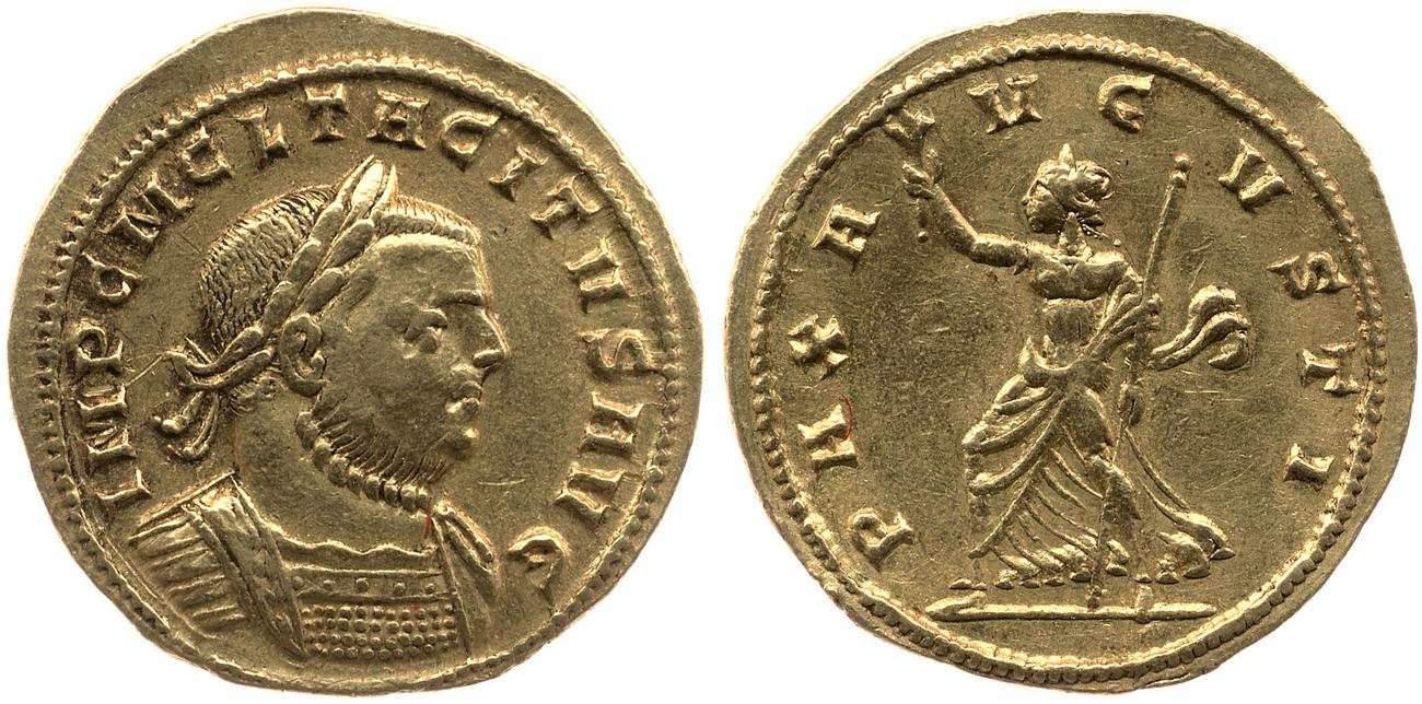 obverse RIC V Tacitus 71