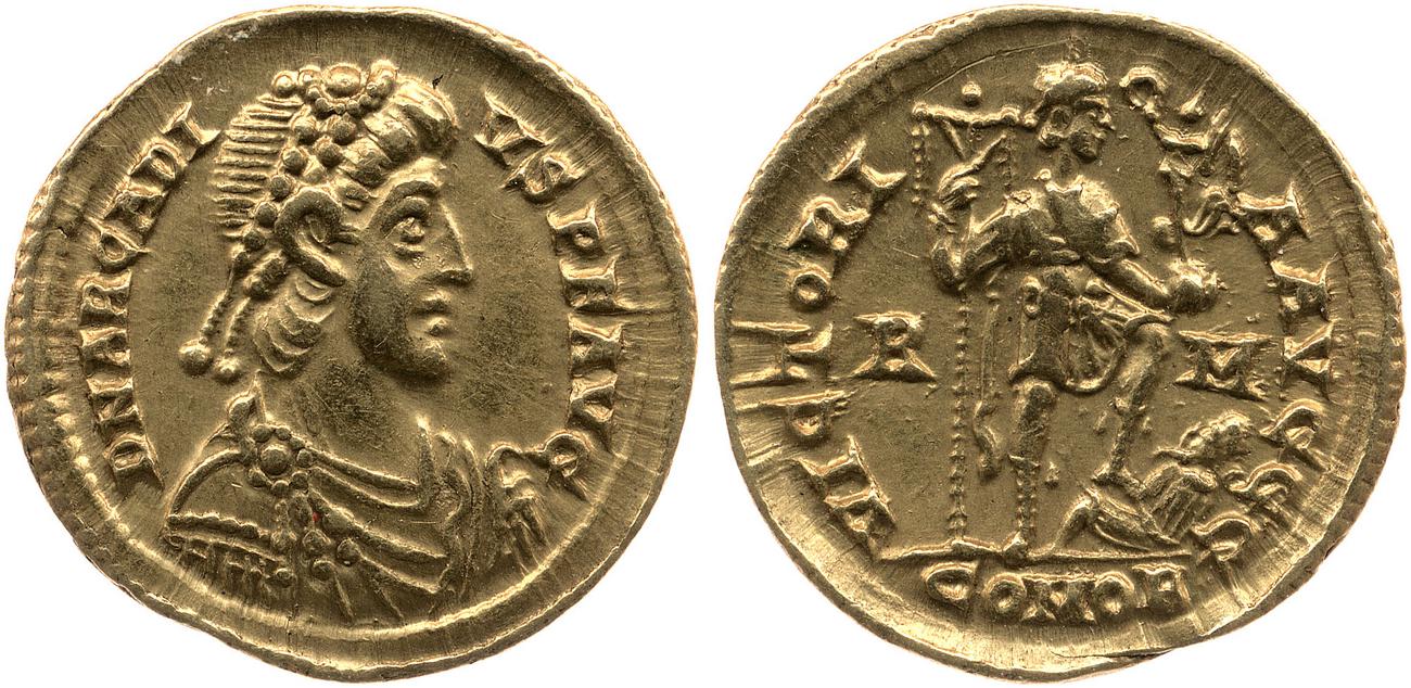аверс RIC X Honorius 1251