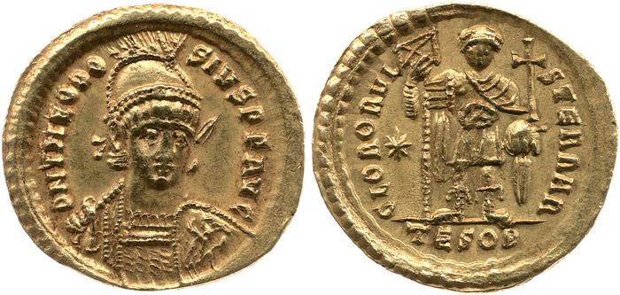 реверс RIC X Theodosius II (East) 361
