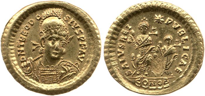 реверс RIC X Theodosius II (East) 233