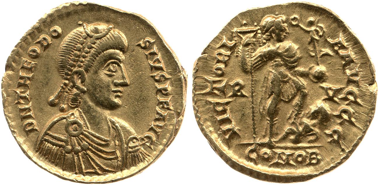 аверс RIC X Honorius 1320