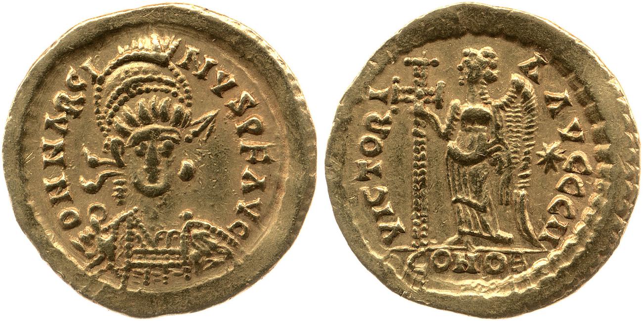 RIC X Marcian 510, аверс, bm