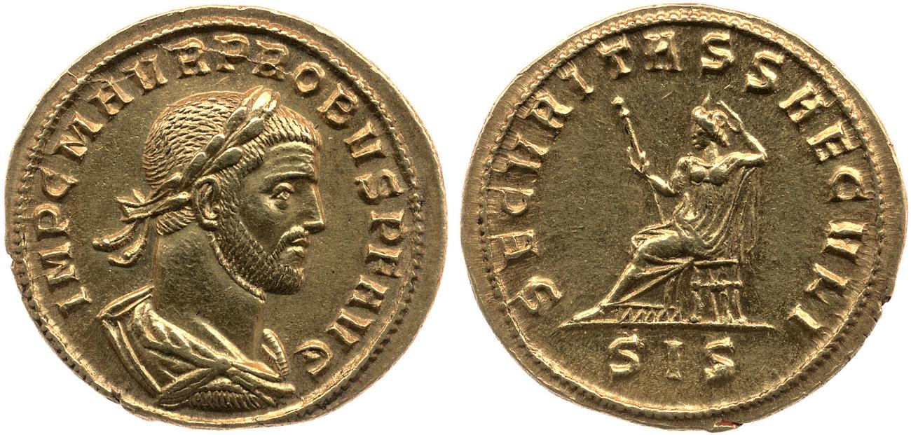аверс RIC V Probus 593
