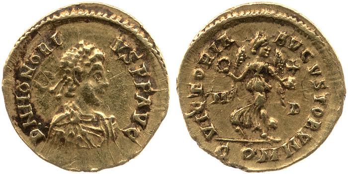 реверс RIC X Honorius 1215