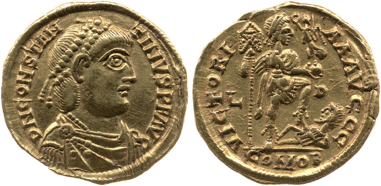 аверс RIC X Constantine III 1512