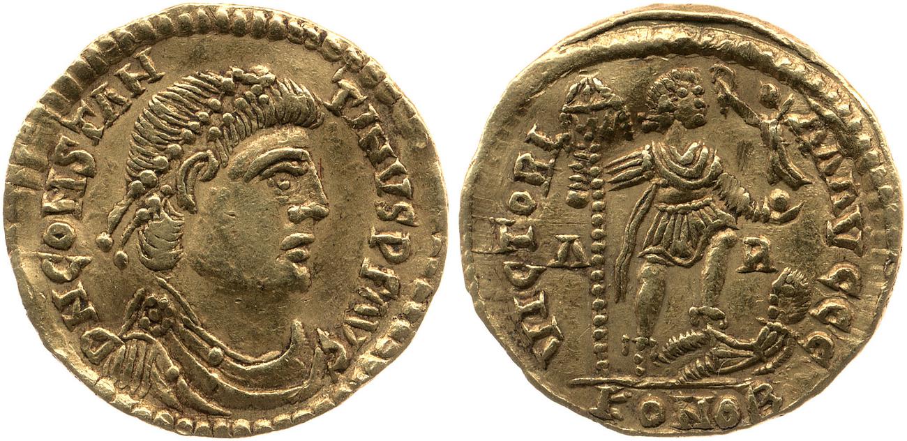 аверс RIC X Constantine III 1521